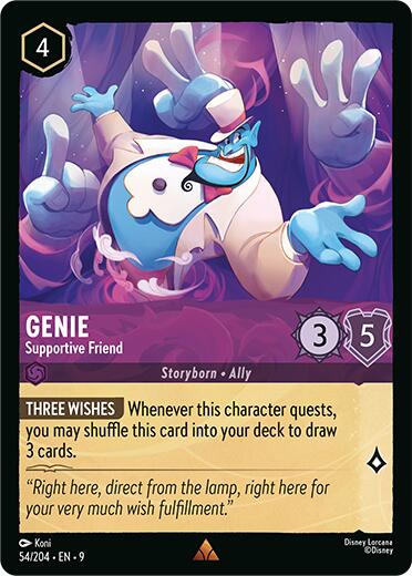 Genie - Supportive Friend (54/204) [Fabled] | Total Play