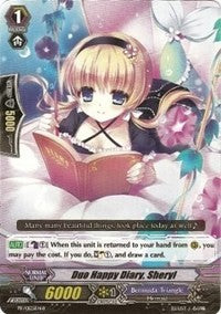 Duo Happy Diary, Sheryl (Black) (PR/0125EN B) [Promo Cards] | Total Play