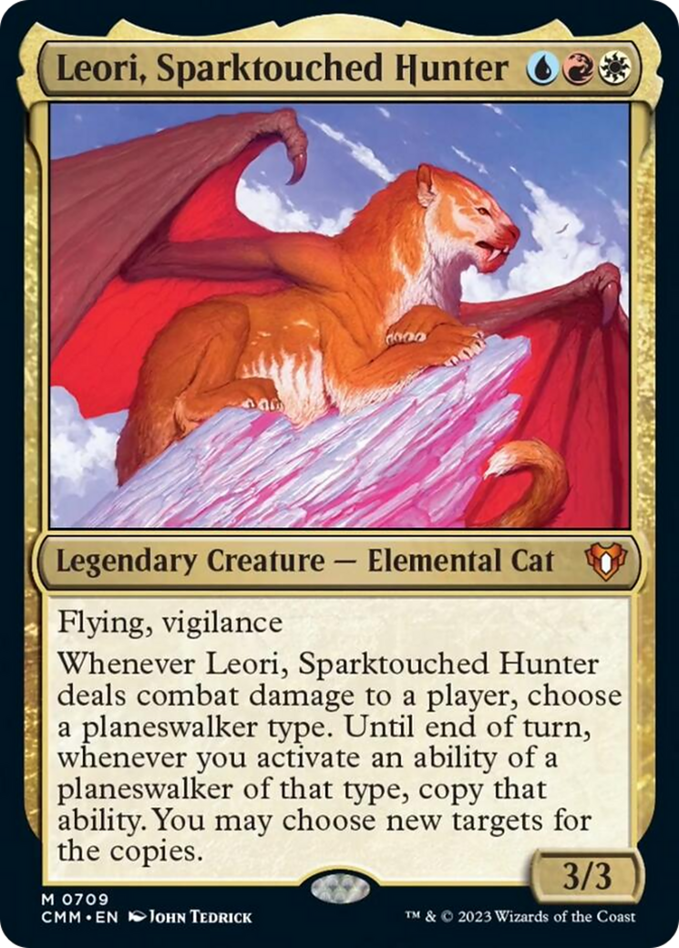 Leori, Sparktouched Hunter [Commander Masters] | Total Play