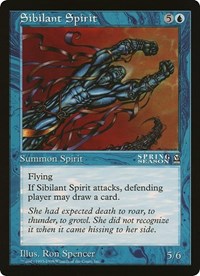 Sibilant Spirit (Oversized) [Oversize Cards] | Total Play