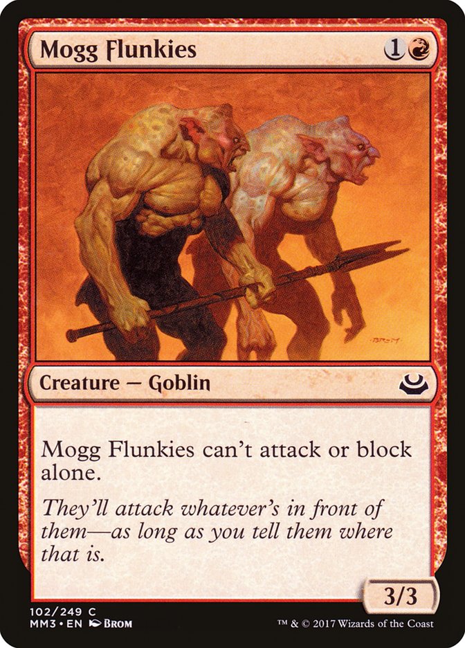 Mogg Flunkies [Modern Masters 2017] | Total Play