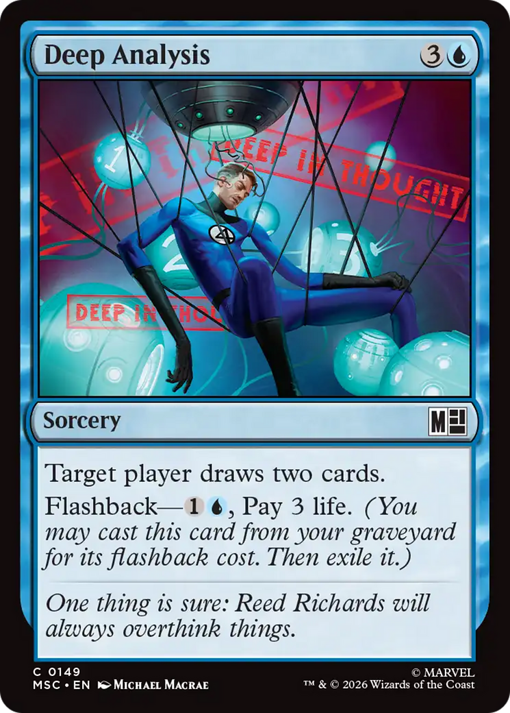 Deep Analysis (Surge Foil) [Marvel Super Heroes Commander] | Total Play