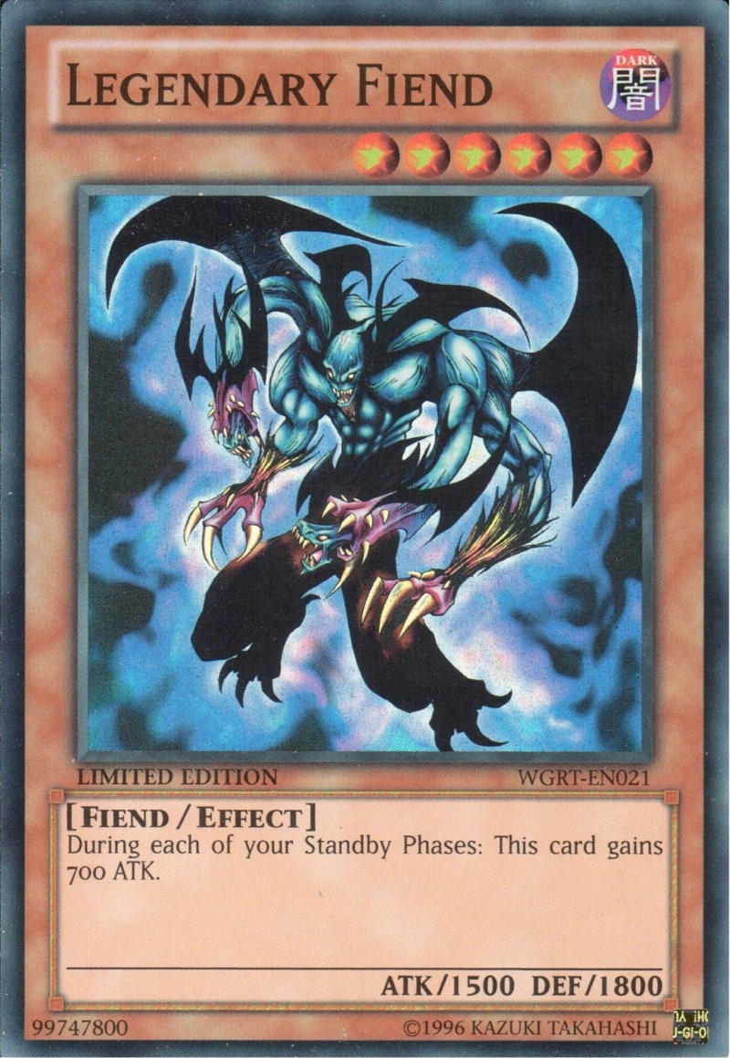 Legendary Fiend [WGRT-EN021] Super Rare | Total Play