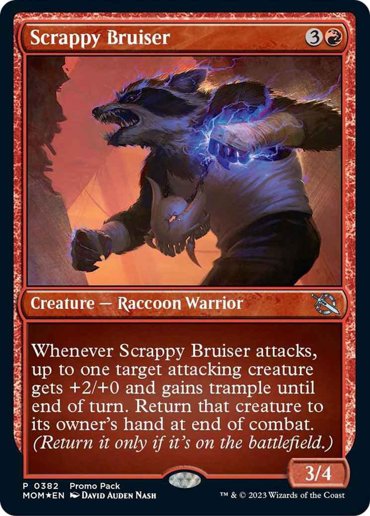 Scrappy Bruiser (Promo Pack) [March of the Machine Promos] | Total Play