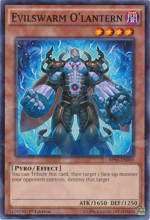 Evilswarm O'lantern [BP03-EN099] Shatterfoil Rare | Total Play