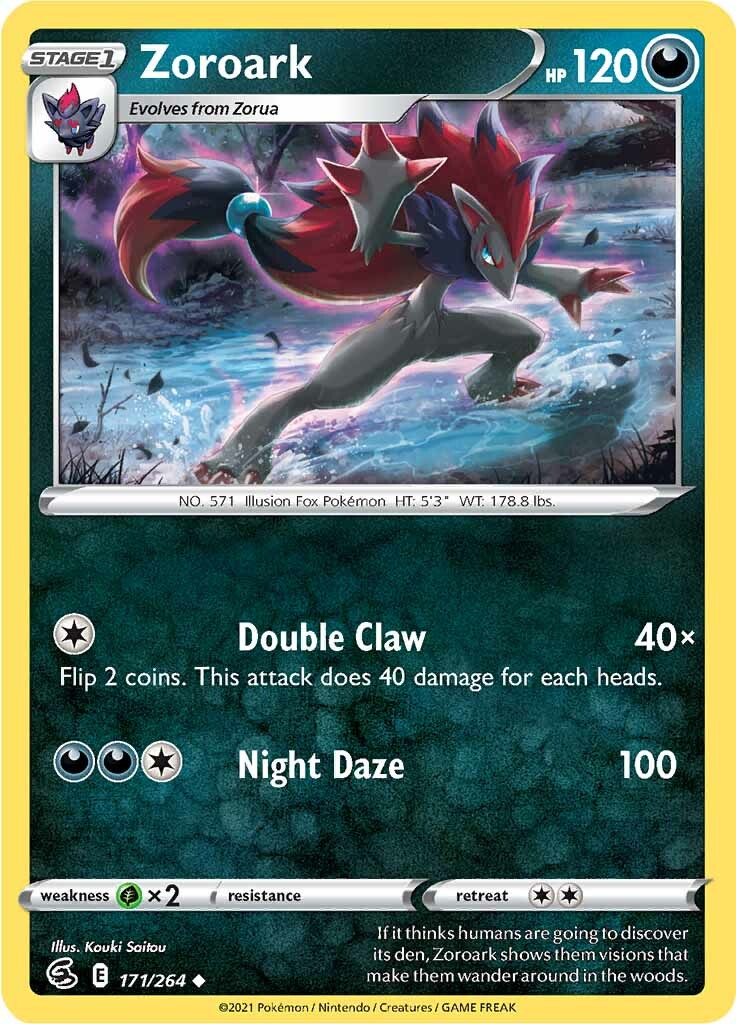 Zoroark (171/264) [Sword & Shield: Fusion Strike] | Total Play