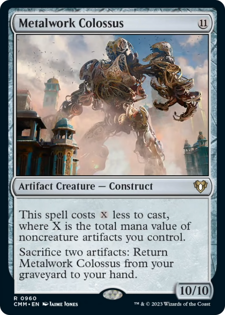 Metalwork Colossus [Commander Masters] | Total Play