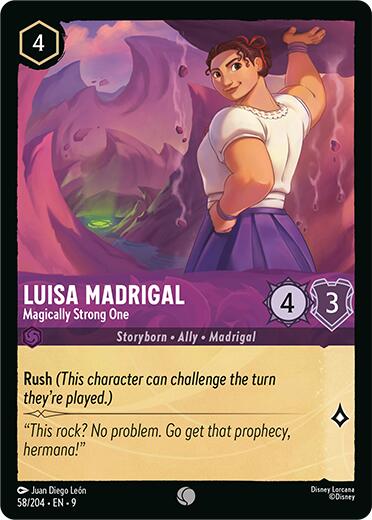 Luisa Madrigal - Magically Strong One (58/204) [Fabled] | Total Play