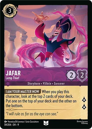 Jafar - Lamp Thief (59/204) [Fabled] | Total Play