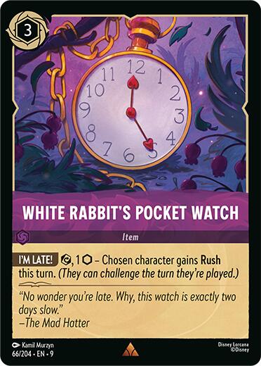 White Rabbit's Pocket Watch (66/204) [Fabled] | Total Play