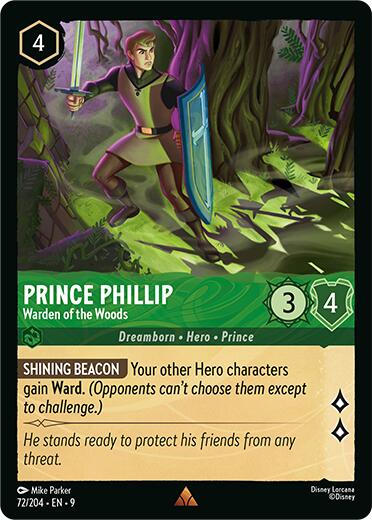Prince Phillip - Warden of the Woods (72/204) [Fabled] | Total Play