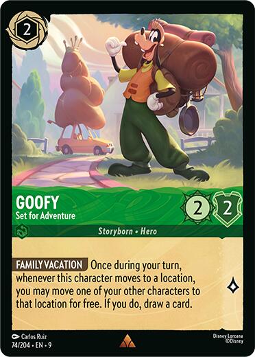 Goofy - Set for Adventure (74/204) [Fabled] | Total Play