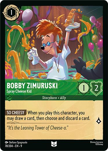 Bobby Zimuruski - Spray Cheese Kid (78/204) [Fabled] | Total Play