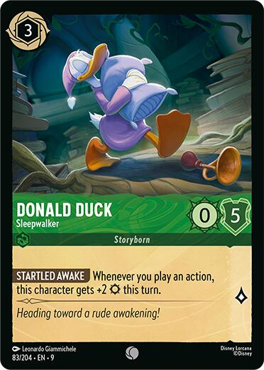 Donald Duck - Sleepwalker (83/204) [Fabled] | Total Play