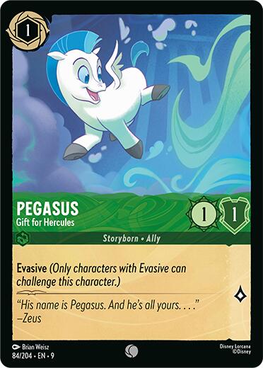 Pegasus - Gift for Hercules (84/204) [Fabled] | Total Play