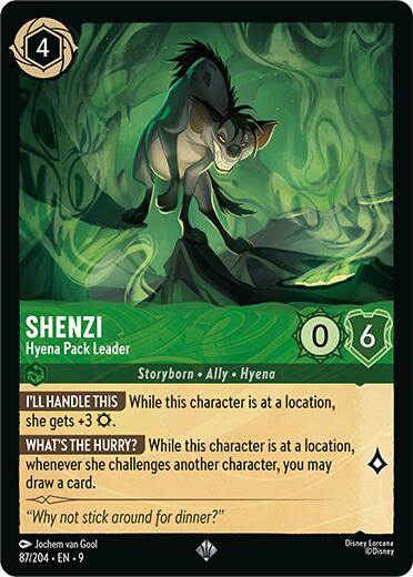 Shenzi - Hyena Pack Leader (87/204) [Fabled] | Total Play