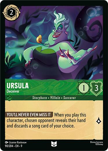 Ursula - Deceiver (90/204) [Fabled] | Total Play