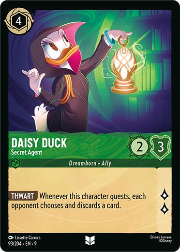 Daisy Duck - Secret Agent (93/204) [Fabled] | Total Play