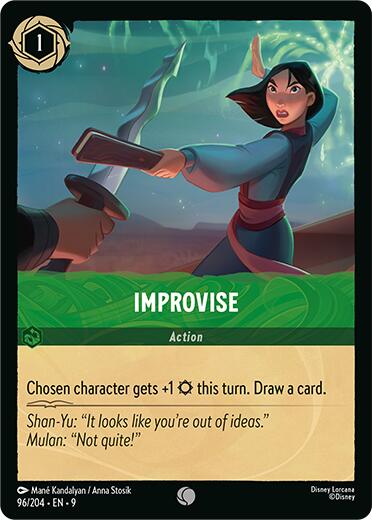 Improvise (96/204) [Fabled] | Total Play