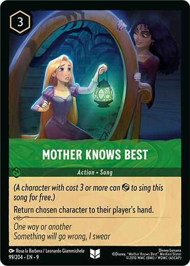 Mother Knows Best (99/204) [Fabled] | Total Play