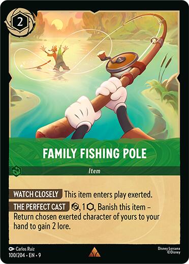 Family Fishing Pole (100/204) [Fabled] | Total Play