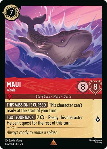 Maui - Whale (106/204) [Fabled] | Total Play