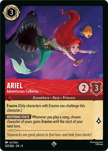 Ariel - Adventurous Collector (107/204) [Fabled] | Total Play