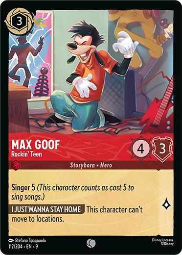 Max Goof - Rockin' Teen (112/204) [Fabled] | Total Play