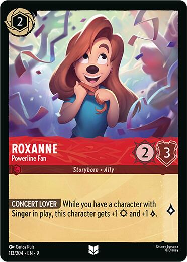 Roxanne - Powerline Fan (113/204) [Fabled] | Total Play