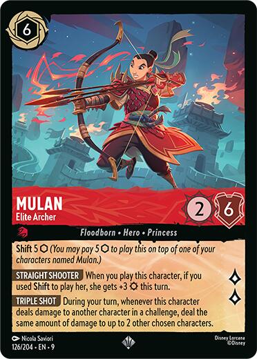 Mulan - Elite Archer (126/204) [Fabled] | Total Play