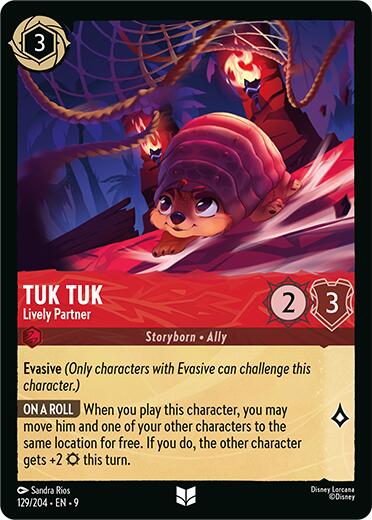 Tuk Tuk - Lively Partner (129/204) [Fabled] | Total Play