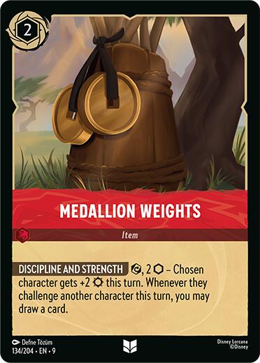 Medallion Weights (134/204) [Fabled] | Total Play