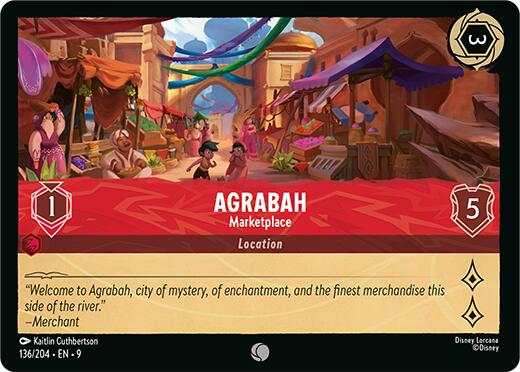 Agrabah - Marketplace (136/204) [Fabled] | Total Play