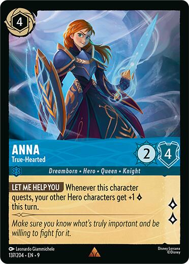 Anna - True-Hearted (137/204) [Fabled] | Total Play