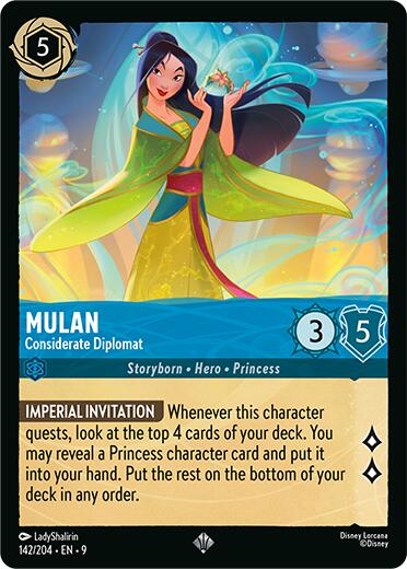 Mulan - Considerate Diplomat (142/204) [Fabled] | Total Play