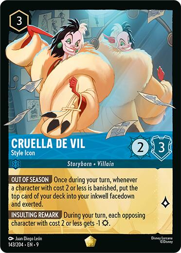 Cruella De Vil - Style Icon (143/204) [Fabled] | Total Play