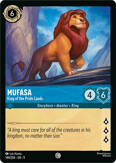Mufasa - King of the Pride Lands (144/204) [Fabled] | Total Play