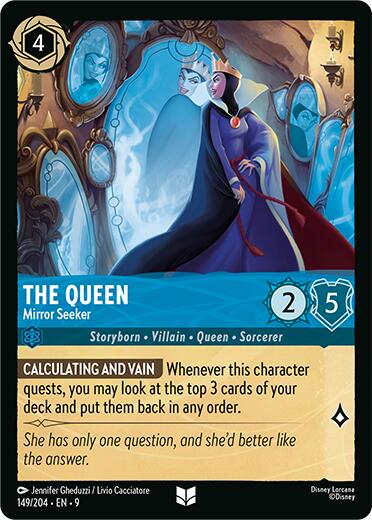 The Queen - Mirror Seeker (149/204) [Fabled] | Total Play