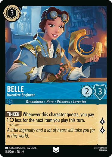 Belle - Inventive Engineer (156/204) [Fabled] | Total Play