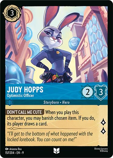 Judy Hopps - Optimistic Officer (157/204) [Fabled] | Total Play