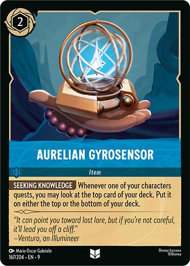 Aurelian Gyrosensor (167/204) [Fabled] | Total Play