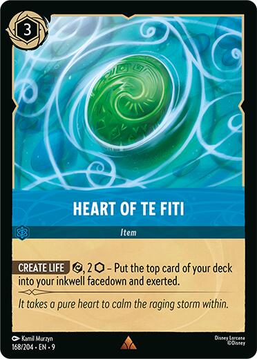Heart of Te Fiti (168/204) [Fabled] | Total Play
