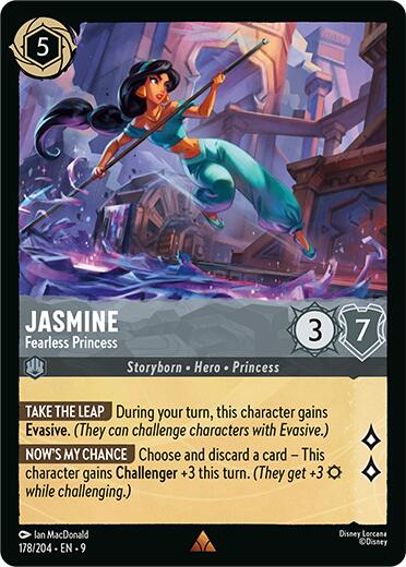 Jasmine - Fearless Princess (178/204) [Fabled] | Total Play