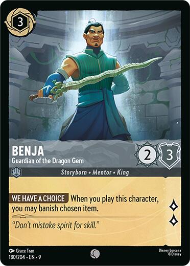Benja - Guardian of the Dragon Gem (180/204) [Fabled] | Total Play