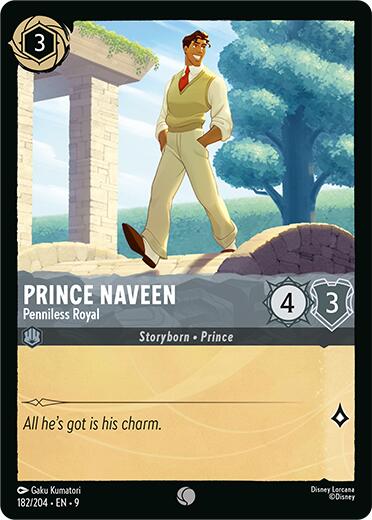 Prince Naveen - Penniless Royal (182/204) [Fabled] | Total Play