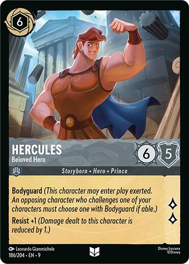 Hercules - Beloved Hero (186/204) [Fabled] | Total Play