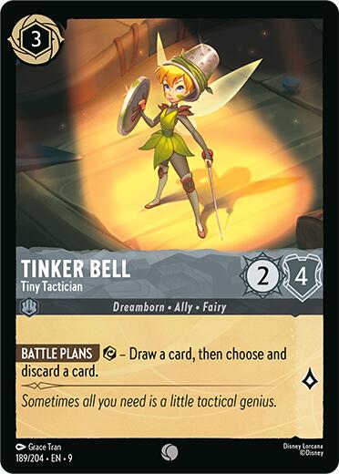 Tinker Bell - Tiny Tactician (189/204) [Fabled] | Total Play