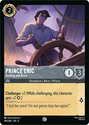 Prince Eric - Dashing and Brave (194/204) [Fabled] | Total Play