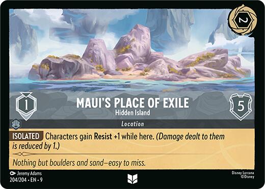 Maui's Place of Exile - Hidden Island (204/204) [Fabled] | Total Play