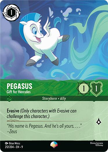 Pegasus - Gift for Hercules (Epic) (212/204) [Fabled] | Total Play